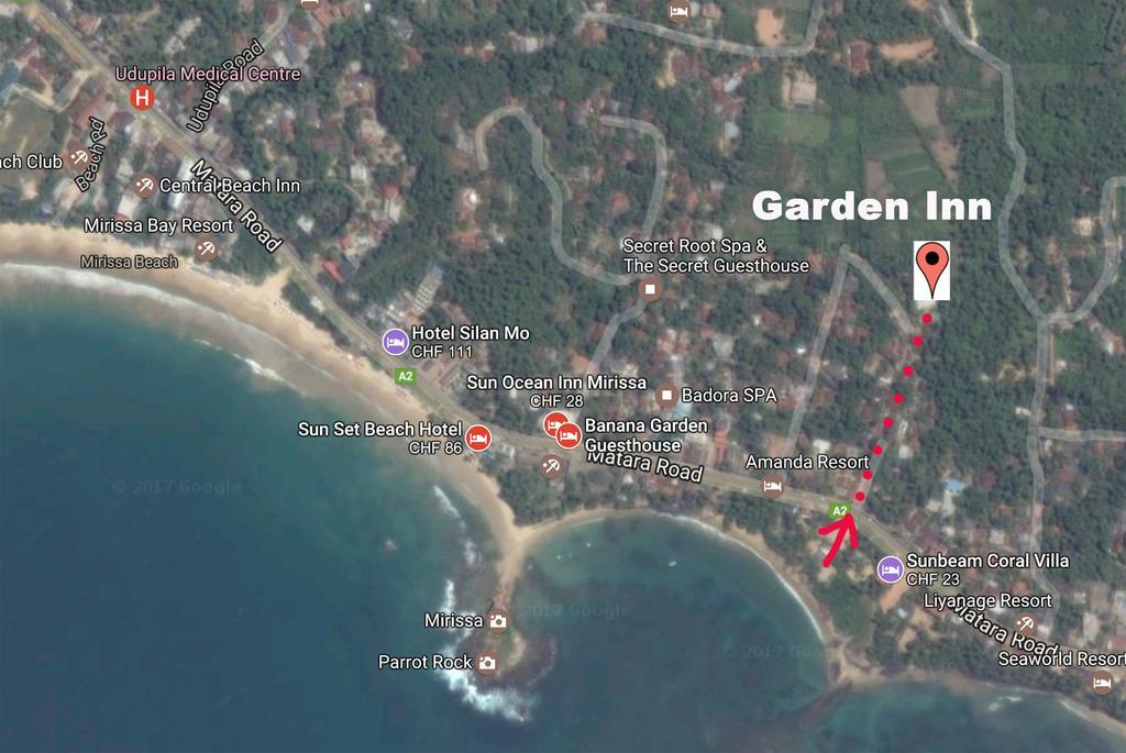 Garden Inn Mirissa Exterior photo